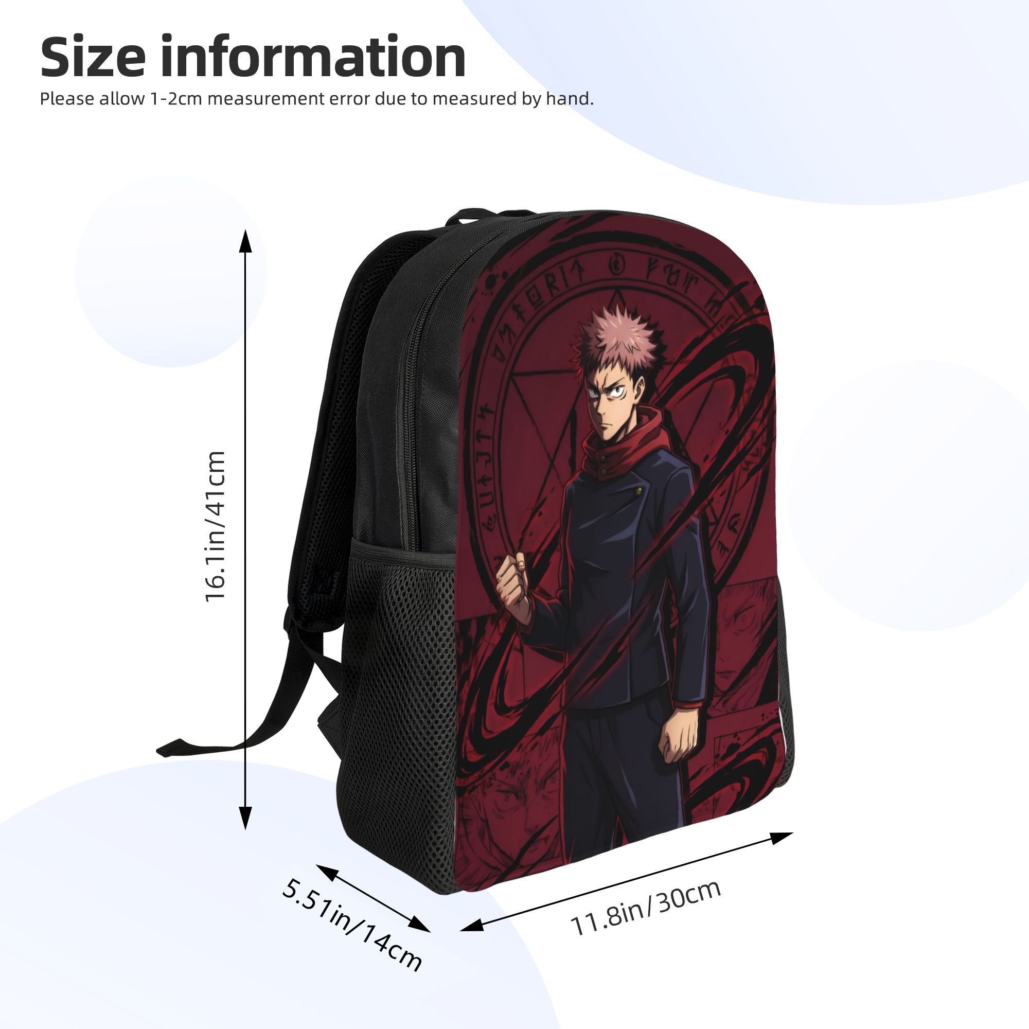 3D Print J-Jujutsus K-Kaisens  - Laptop Accessories Bag For Men 评论和价格
