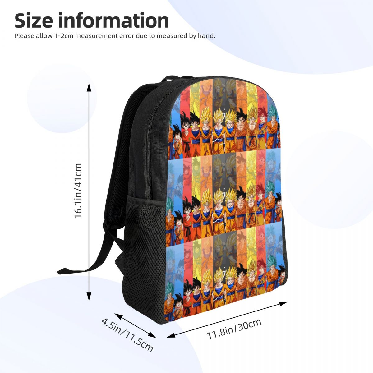 3D Print G-Gokues Cartoon Mang - Laptop Accessories Bag For Men 评论和价格