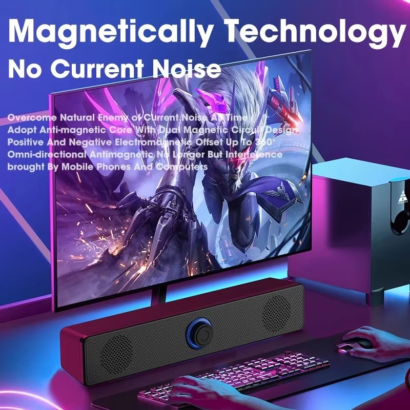 Music Soundbar Computer Caixa  - Laptop Stand Portable 评论和价格