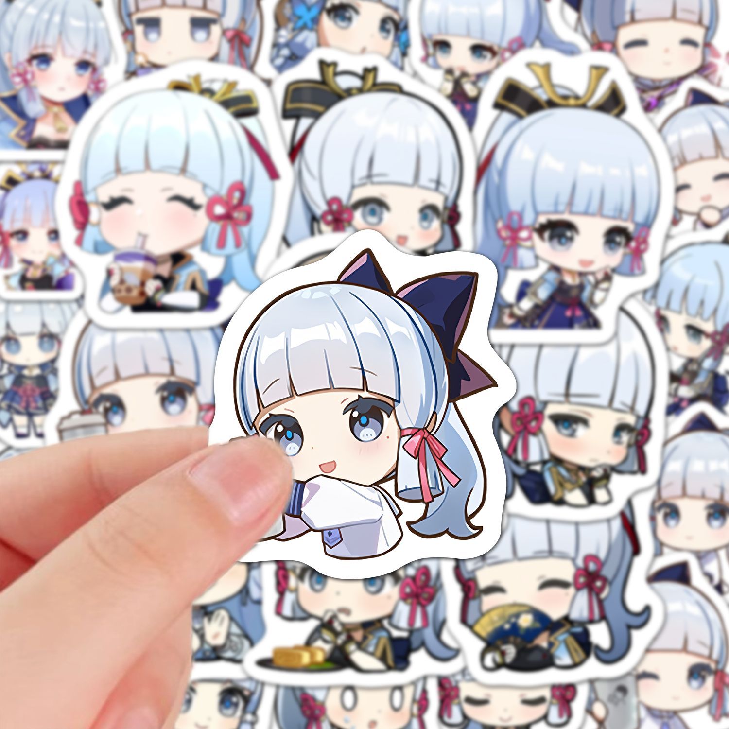 Kamisato Ayaka 60Pcs Genshin I - Laptop Accessories Decoration 评论和价格