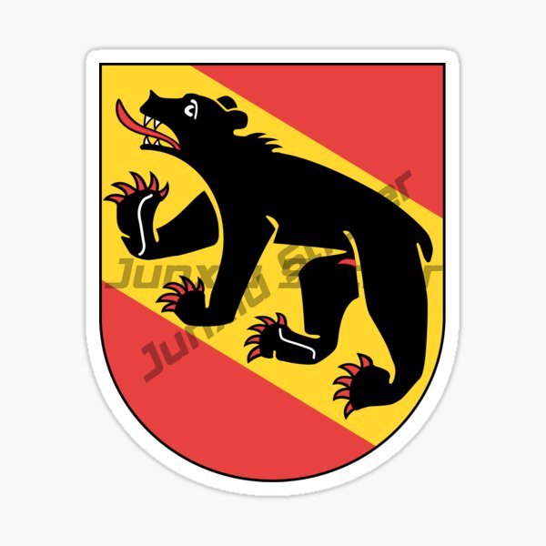 BERN SWITZERLAND Flag Car Stic - Laptop Accessories Decoration 评论和价格