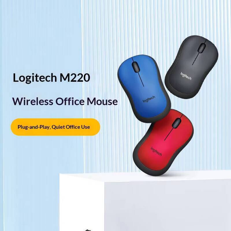 Logitech M220 Wireless Mouse Q - Laptop Accessories Design 评论和价格