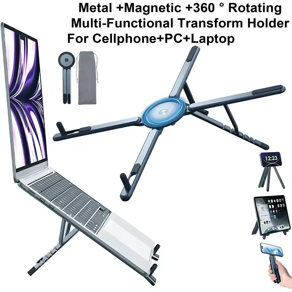 Portable Magnetic Phone Holder - Laptop Stand Portable 评论和价格
