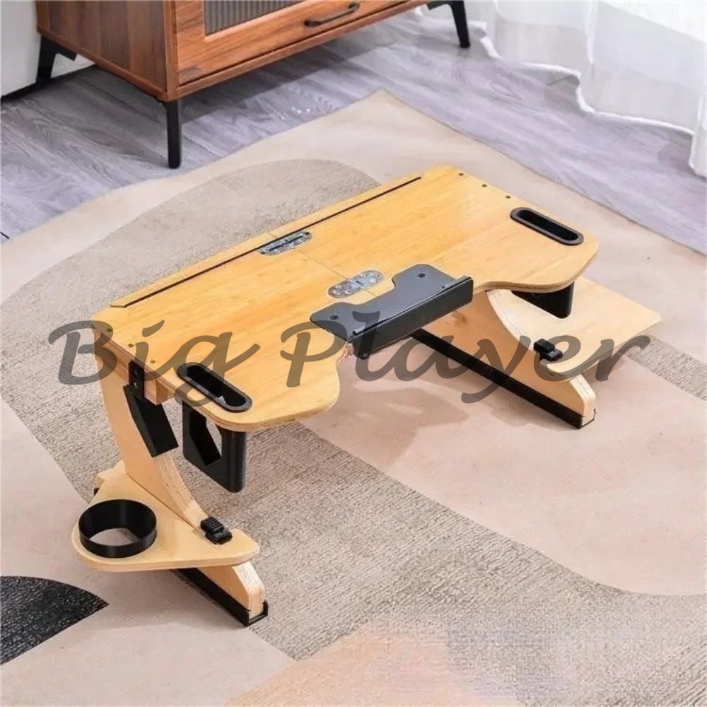 Multifunctional Wooden Foldabl - Laptop Stand Portable 评论和价格