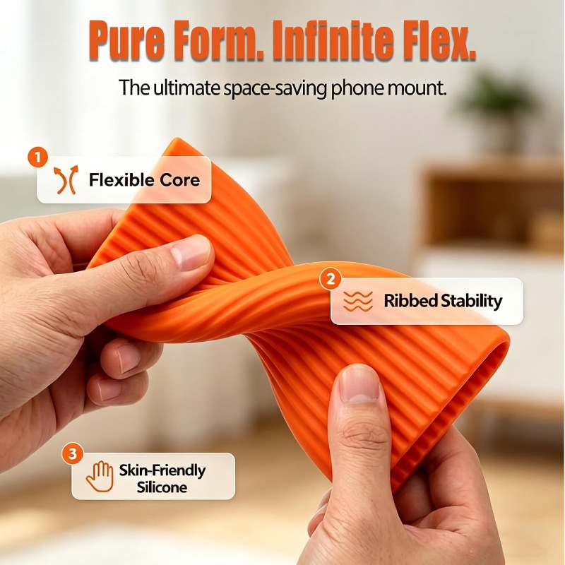 Flexible Foldable Silicone Pho - Laptop Stand Portable 评论和价格