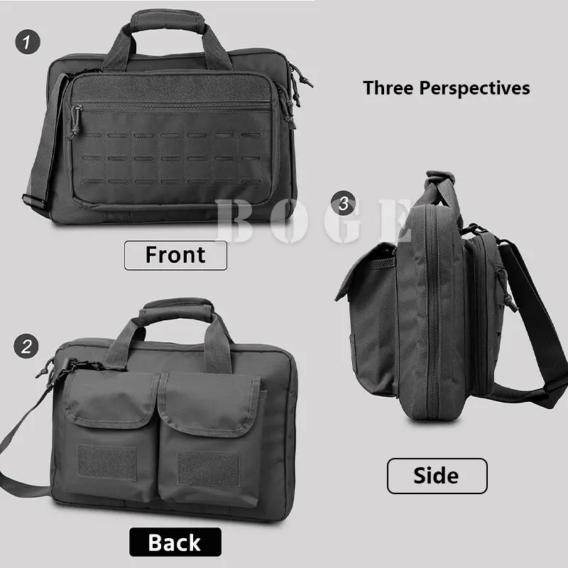 Lockable Tactical Gun Bag with - Laptop Accessories Box 评论和价格