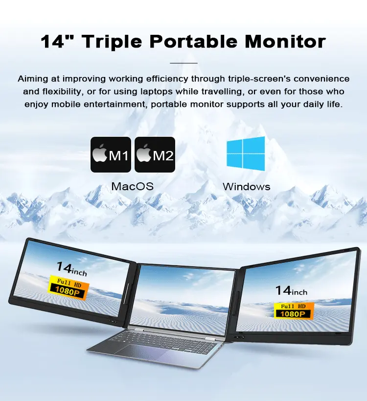 Professional Triple Portable M - Laptop Stand Portable 评论和价格