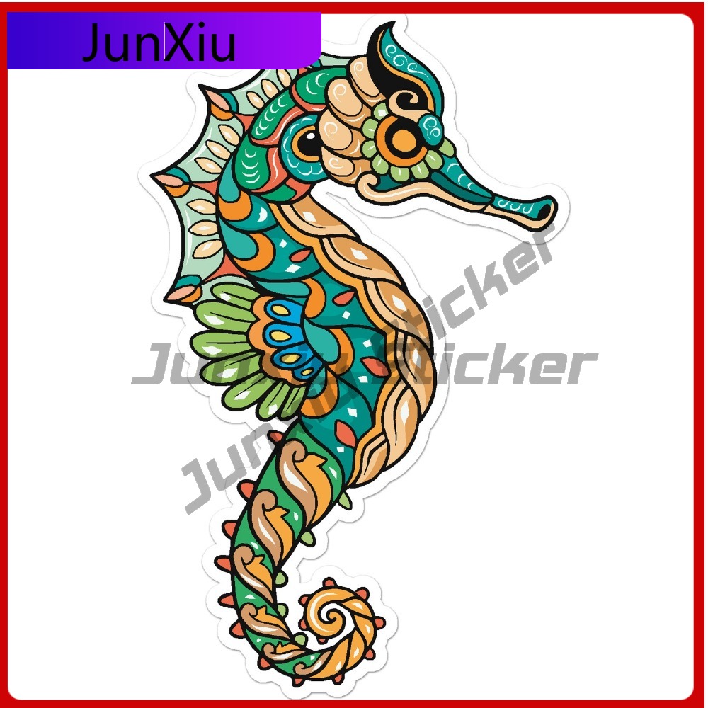 Colorful Seahorse Design Funny - Laptop Accessories Design 评论和价格