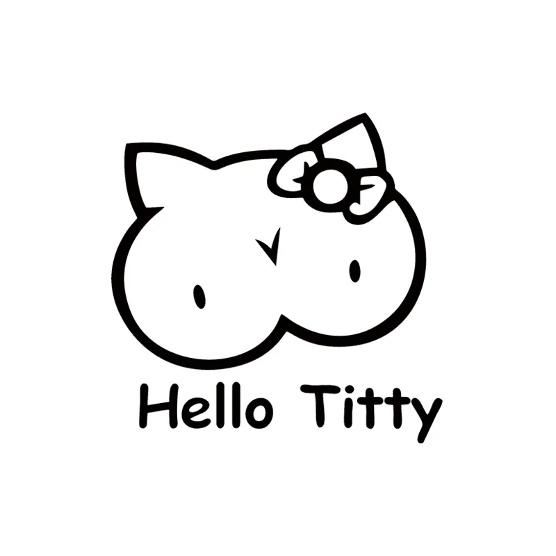 Cute kitten design car window  - Laptop Accessories Design 评论和价格