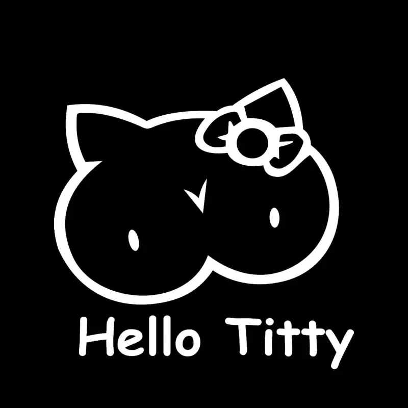 Cute kitten design car window  - Laptop Accessories Design 评论和价格