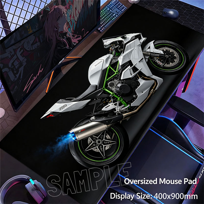 Motorcycle design Large Gaming - Laptop Accessories Design 评论和价格