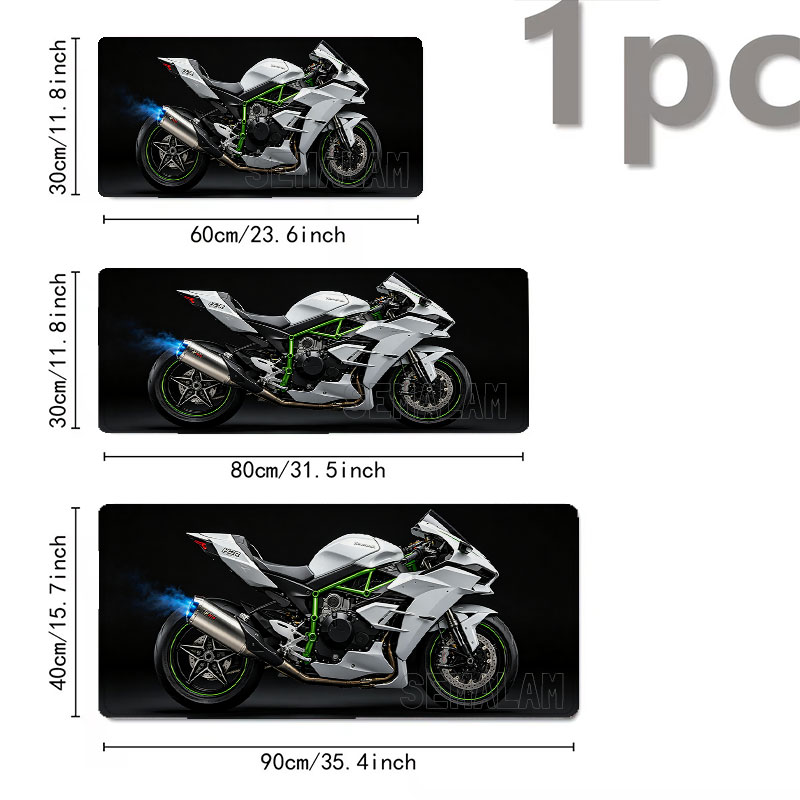 Motorcycle design Large Gaming - Laptop Accessories Design 评论和价格