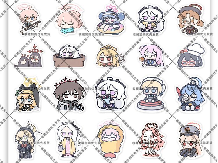 80PCS Anime Blue Archive Soras - Laptop Accessories Decoration 评论和价格