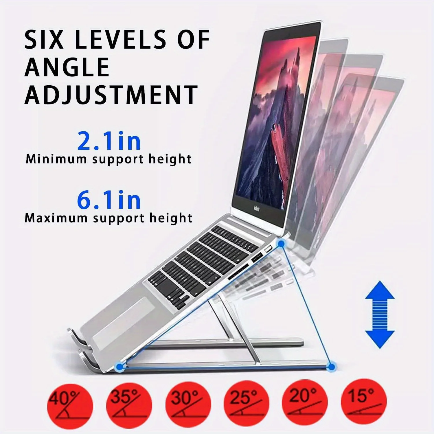 Adjustable Aluminum Laptop Sta - Laptop Stand Portable 评论和价格