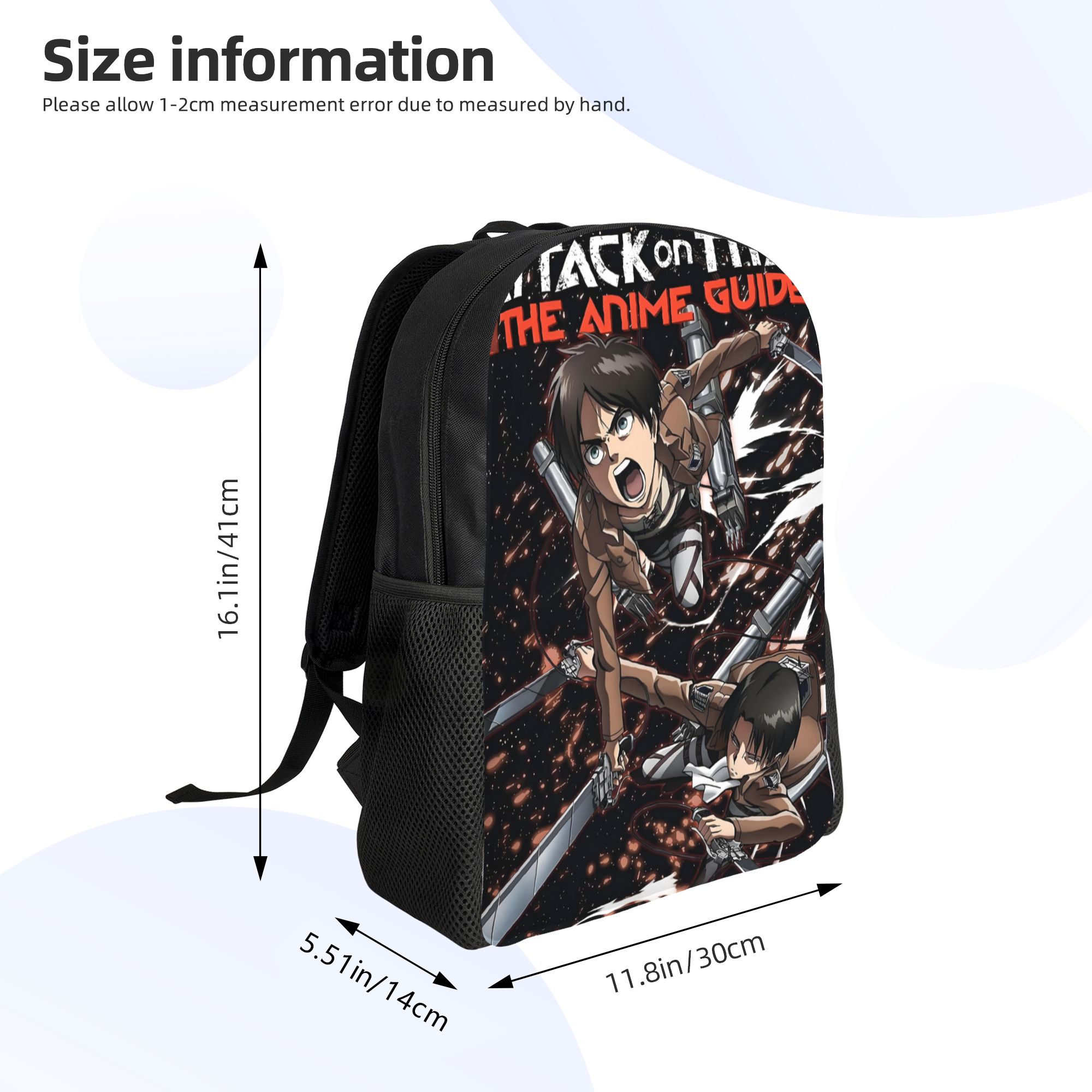 Attacks on Titans Travel Backp - Laptop Accessories Bag For Men 评论和价格