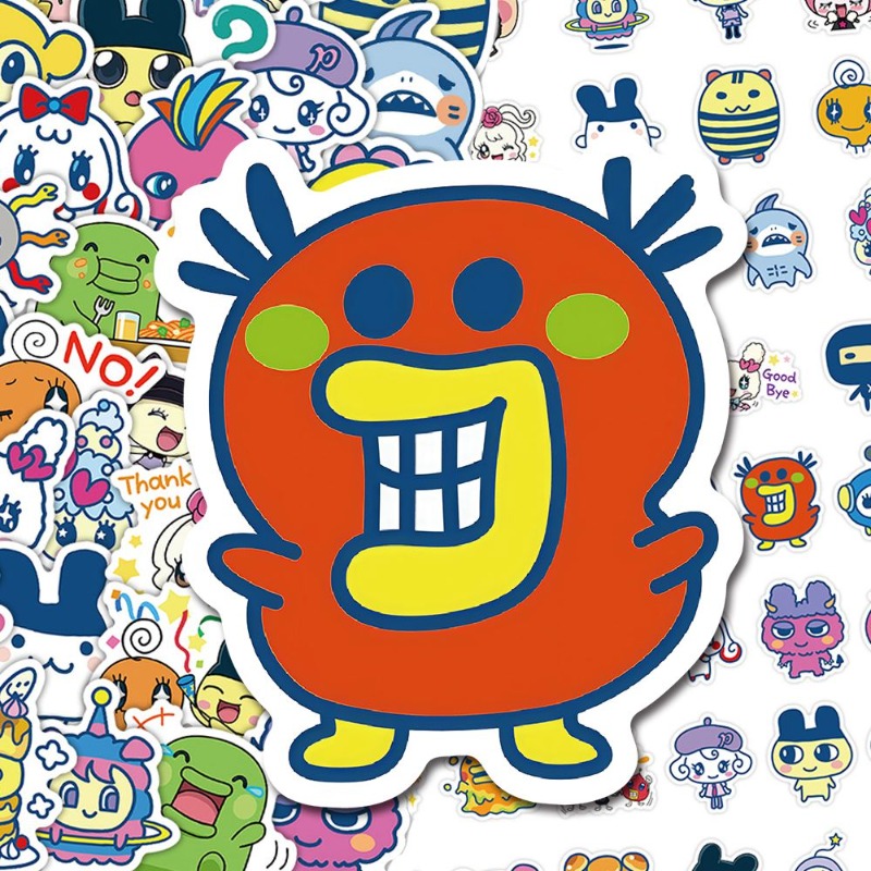 Japanese Tamagotchi Stickers E - Laptop Accessories Toy 评论和价格
