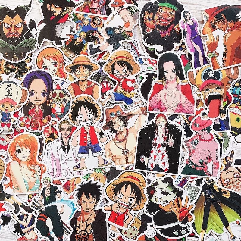 120 Pcs Unique Cute One Piece  - Laptop Accessories Decoration 评论和价格