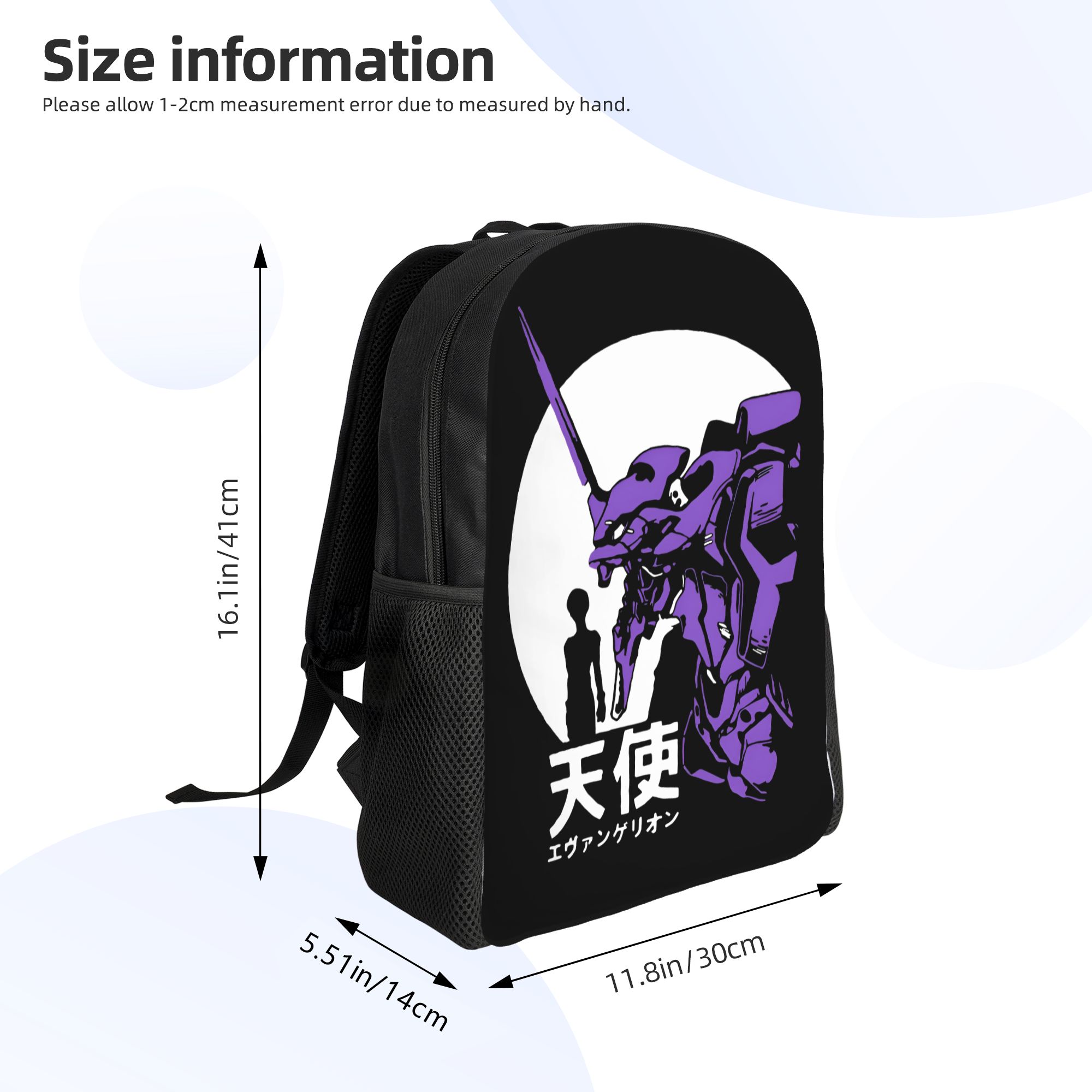 3D Print E-Evangelions Backpac - Laptop Accessories Bag For Men 评论和价格