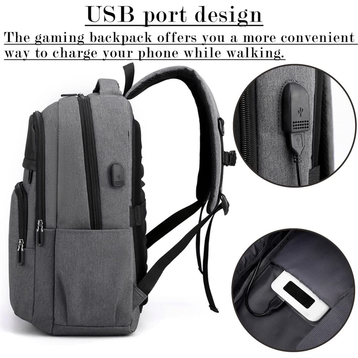 Game Cosole Backpack Travel Ba - Laptop Accessories Kit Bag 评论和价格