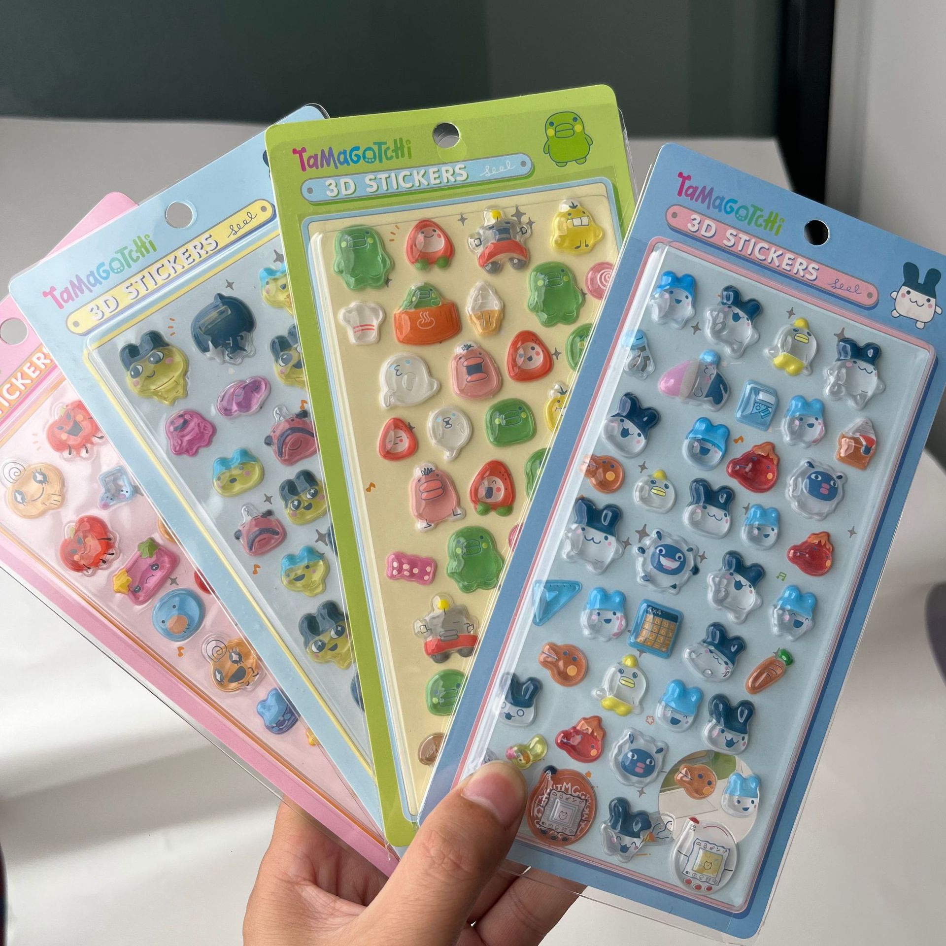 Cute Tamagotchi 3D Puffy Stick - Laptop Accessories Toy 评论和价格
