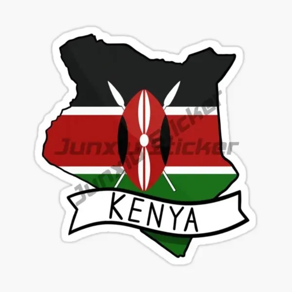 Kenya Flag Map Emblem Creative - Laptop Accessories Kenya 评论和价格