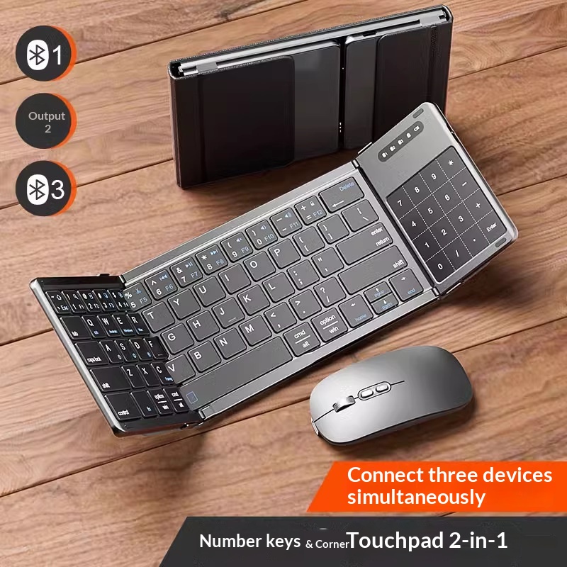 Mengzu Tri Fold Wireless Bluet - Laptop Accessories Toy 评论和价格
