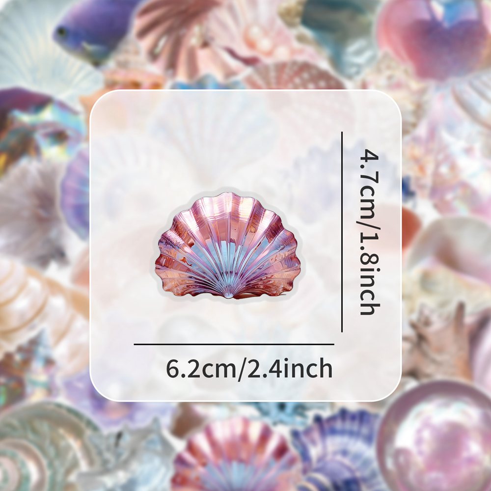 50pcs Cartoon Shell Graffiti S - Laptop Accessories Decoration 评论和价格