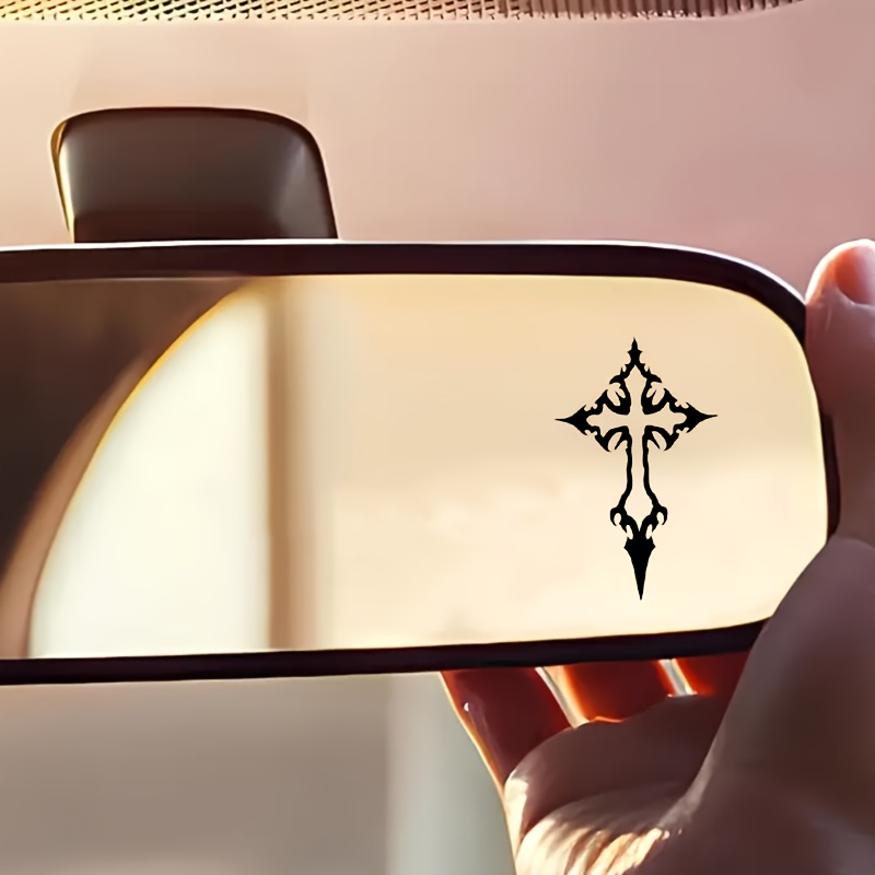 2pcs Gothic Cross Waterproof V - Laptop Accessories Decoration 评论和价格