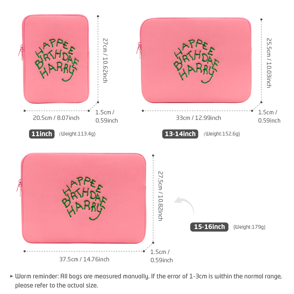 Cute Pink Laptop Bag For Macbo - Laptop Accessories Pouch 评论和价格