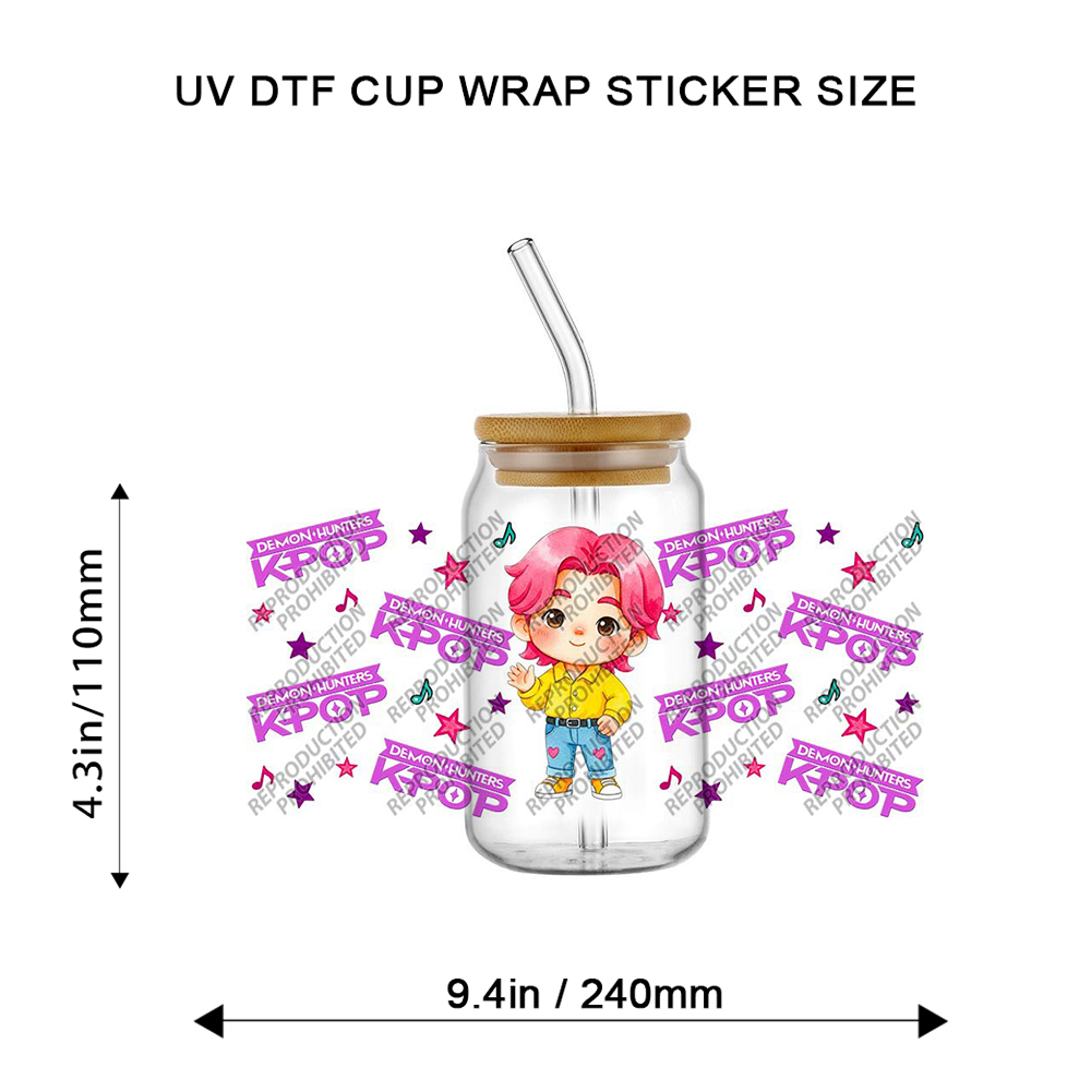 K-POP Vibes Collection 16oz Li - Laptop Accessories Decoration 评论和价格