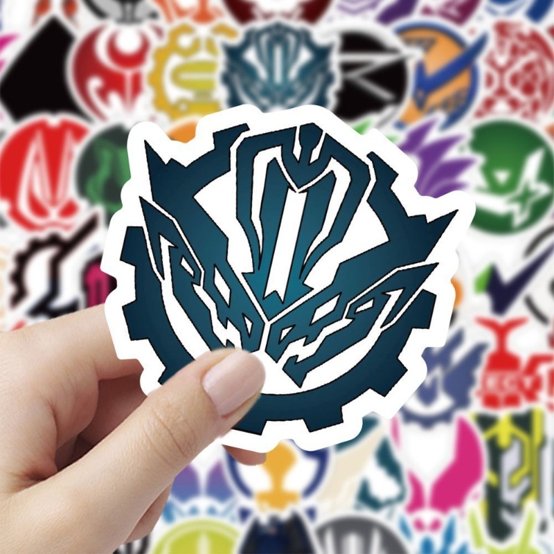 60 Sheets Kamen Rider Logo Sti - Laptop Accessories Decoration 评论和价格